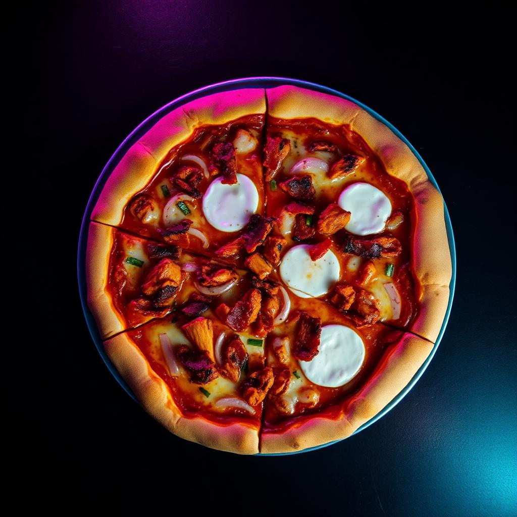 Pizza Barbacoa de pollo