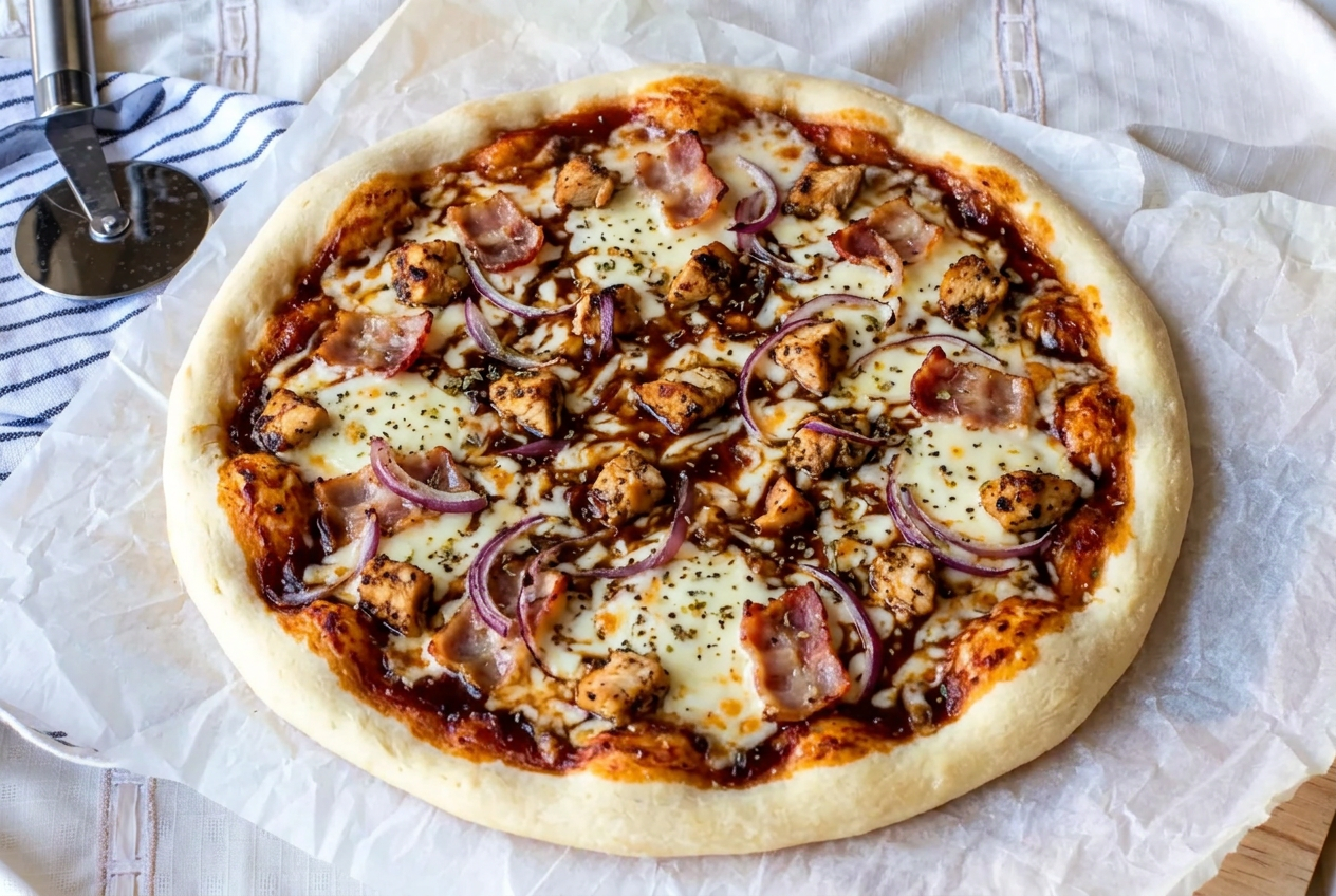 Pizza Barbacoa de pollo