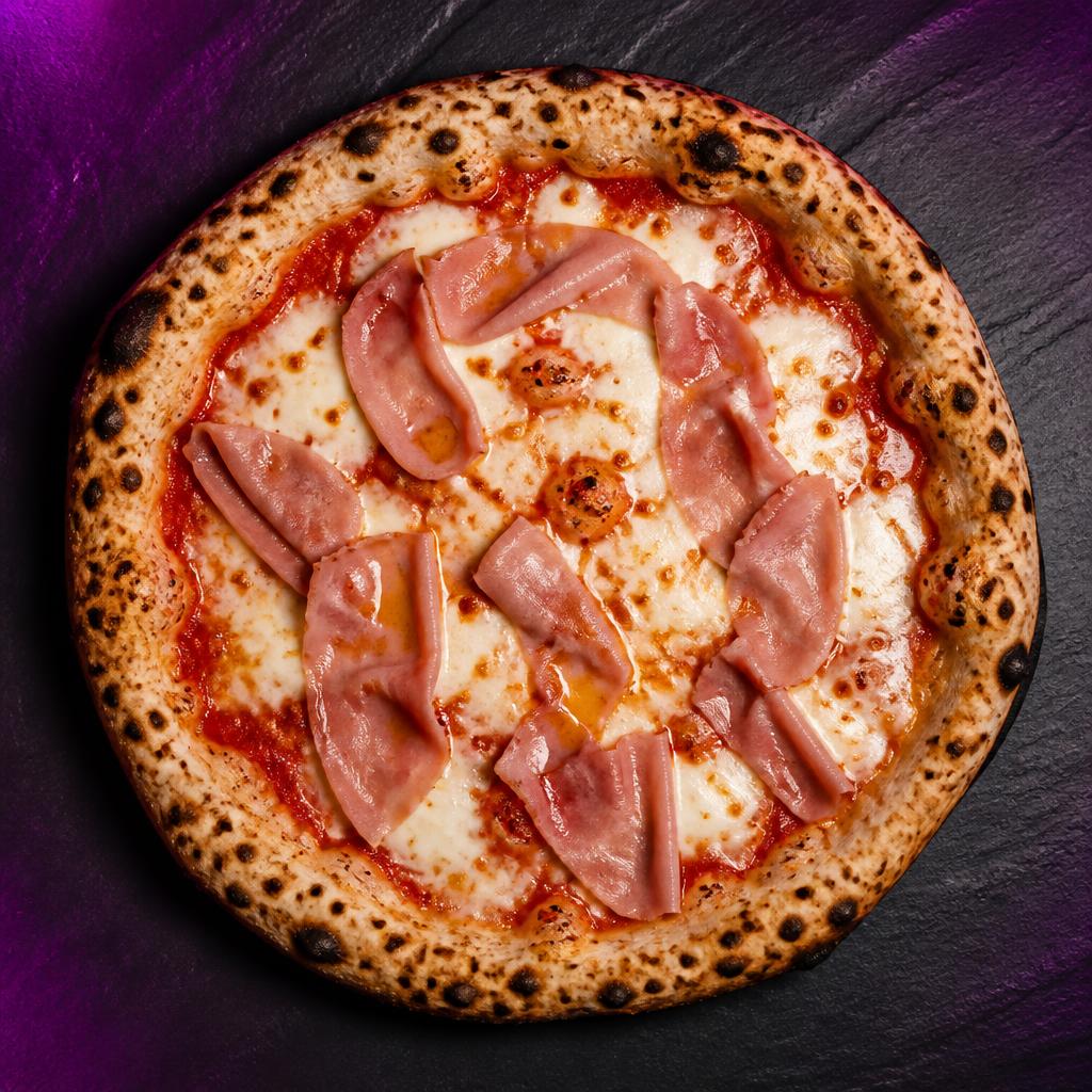 Pizza Jamón y queso