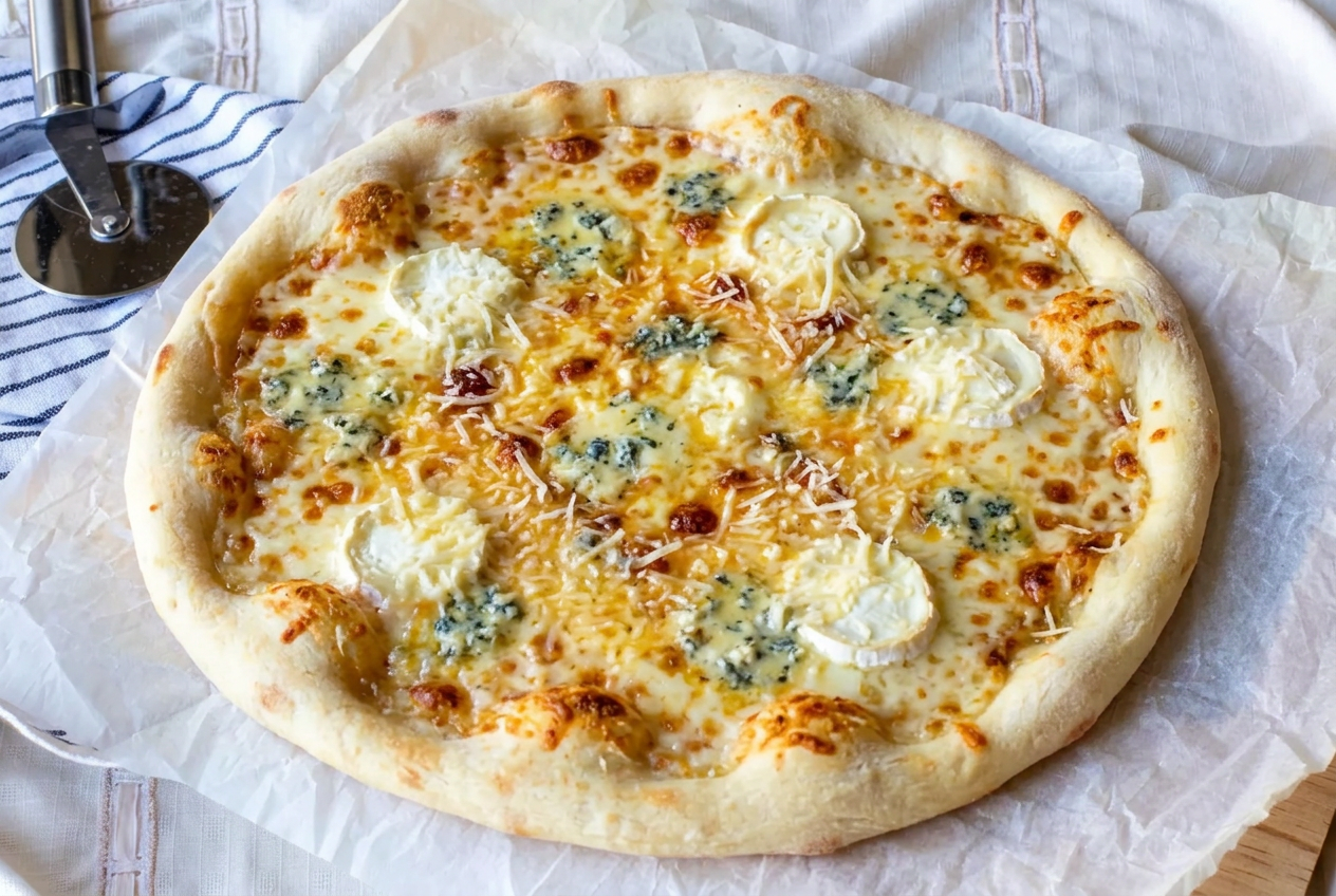 Pizza 4 quesos